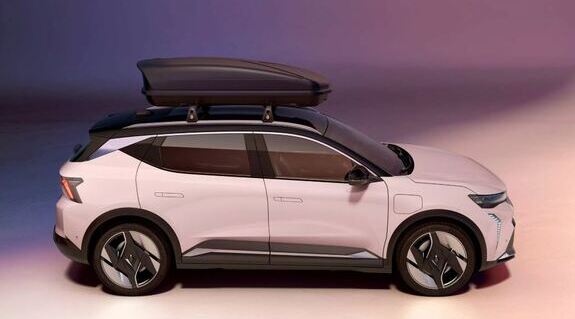 Scenic E-Tech electric lisavarustuse brošüür